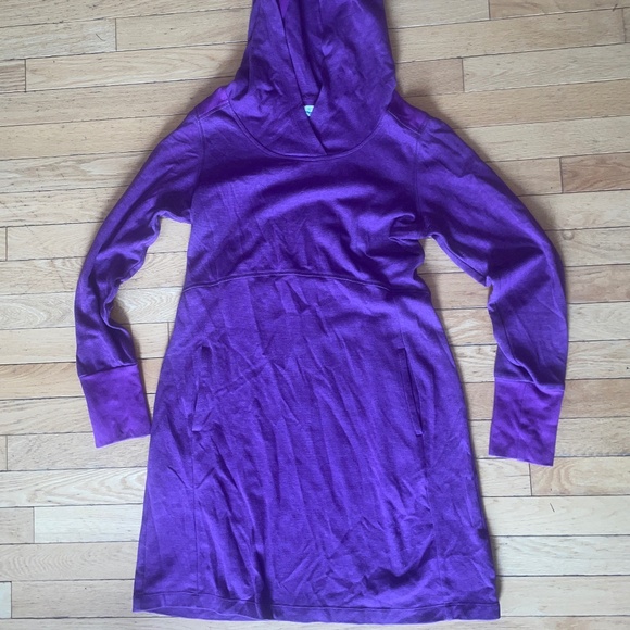 Women's Columbia Cedar Lake Hoodie Sweatshirt Dress - Picture 10 of 16